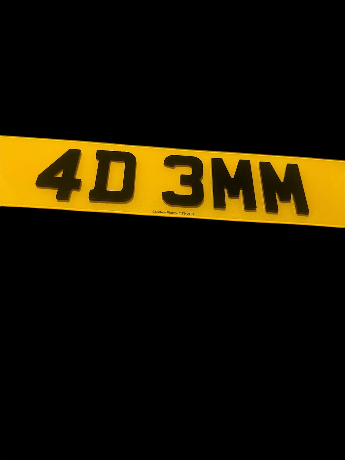 4D 3mm Acrylic (Pair)